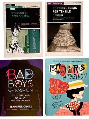Fashion Educational Books x4!